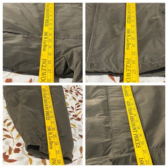 Columbia Men's L Dk Gray Insulated Jacket With Fleece Lining Logo Zip Pockets - Picture 11 of 16